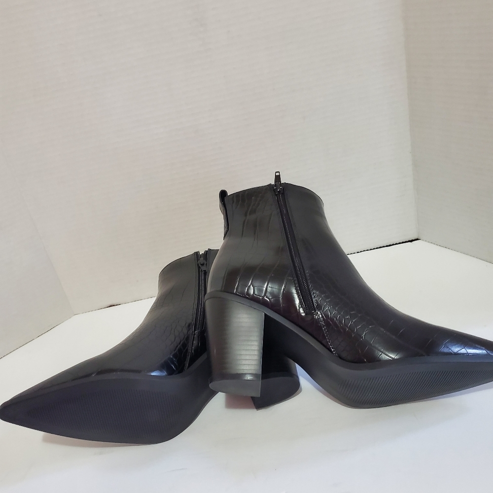 Black Multi Bootie, Olwen, Size 10. Nib - image 7
